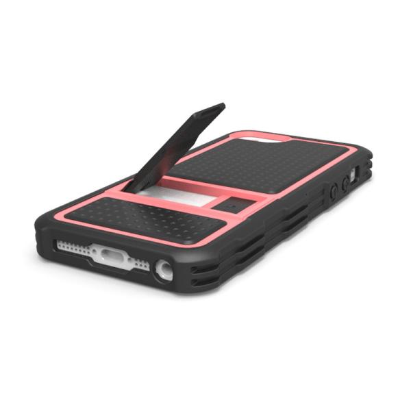 New Design PC + TPU Cell Phone Covers with Stand, Hard Case Cover for Iphone 5