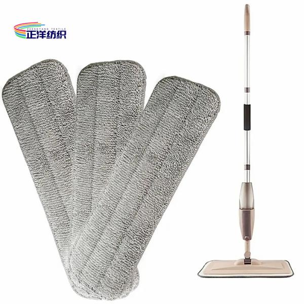 Quick Dry 5x18 Inch Microfiber Wet Mop Ultra High Water Absorption