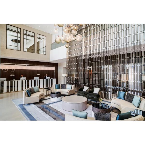 Европейский набор мебели лобби кожи PU стиля