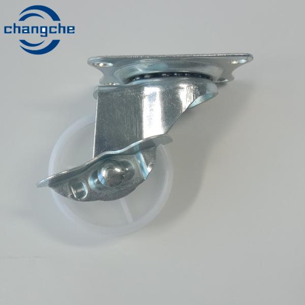 3 Inch Polypropylene Flat Plate 500 Kg Caster Wheels Swivel Castors For Shopping Cart