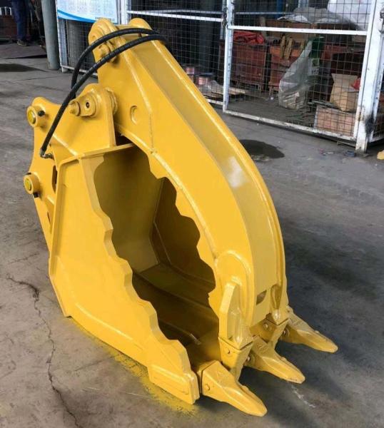 Hydraulic Excavator Bucket Thumb Q355B+NM400 / HG700 OEM