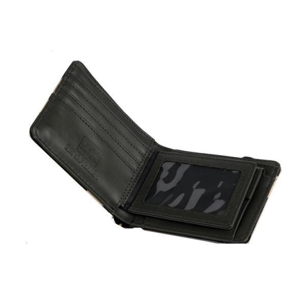 2.5cm Thick OPP Bag Cool Money Clip Wallets , 11.5x9.5cm Mens Credit Card Holder Wallet