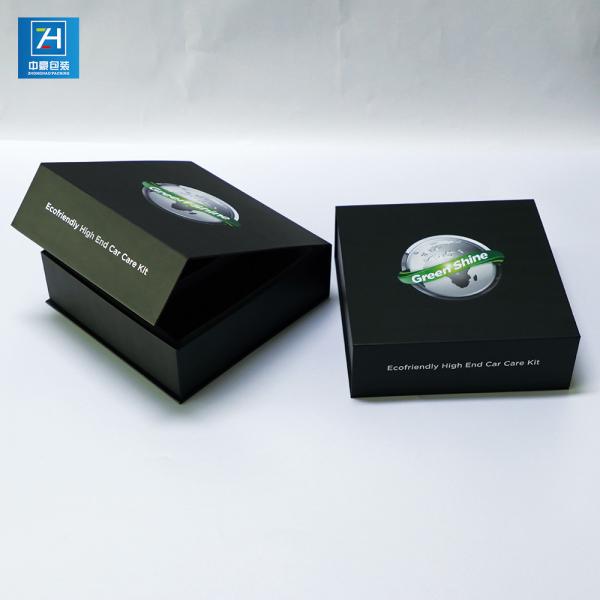 Wholesale packaging black box with foam magnetic stripe box