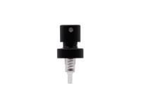 La pompe noire en aluminium de jet de bouteille de parfum de couleur avec le collier ont l'olive