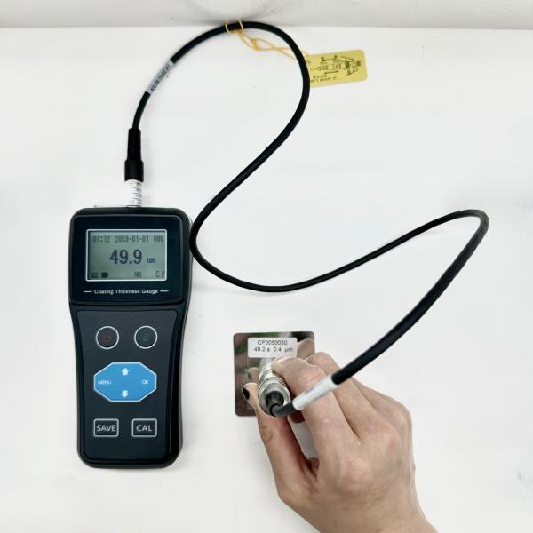 TG-6105 Basic FM Probe Zinc Coating In Galvanized Iron Strips Coating Thickness Gauge