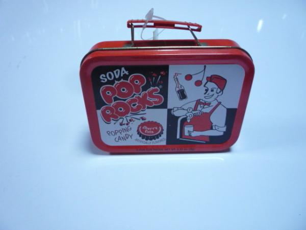 Colorful Cartoon Metal Tin Lunch Box , 112 x 82 x 25mm Tin Storage Container