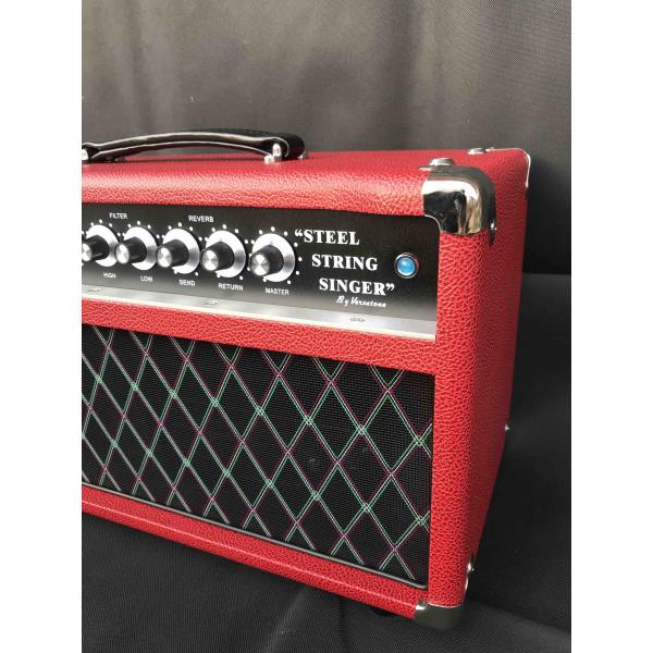 2024 HOT!!! Dumble #002 Version Clone SSS20-Steel String Singer SSS Tube Amp Head 20Watt in Suede Brown with Original Knobs