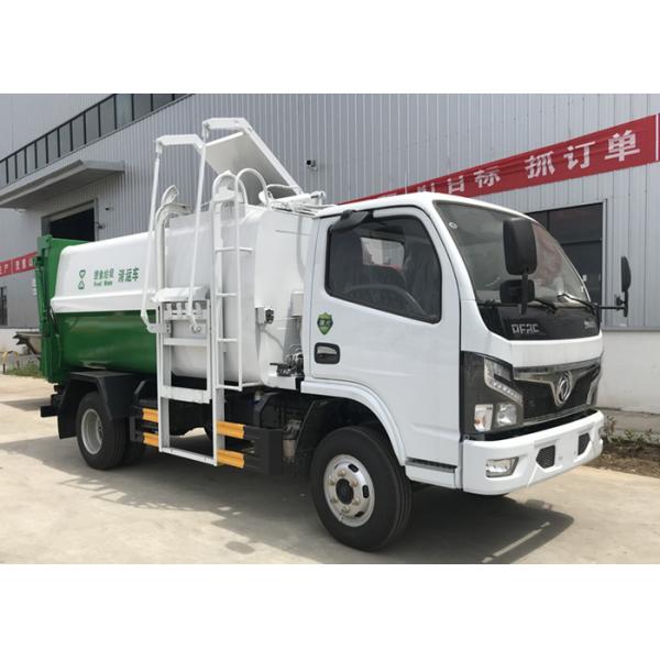 Корабль Compactor ящика стороны Dongfeng 4X2 нагружая ненужный