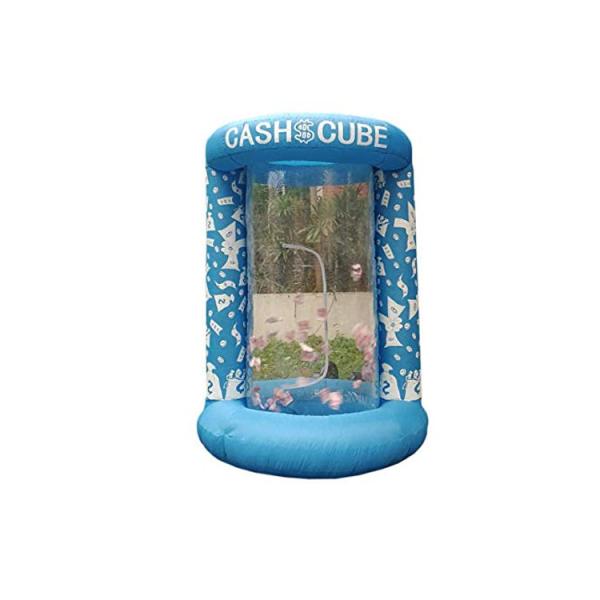 Подгонянная машина куба наличных денег игры раздувных денег хватая