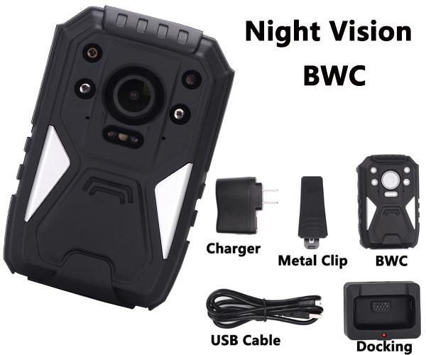 Mini Hd 1296p Video Audio Wearable Video Camera Recorder For Law Enforcement