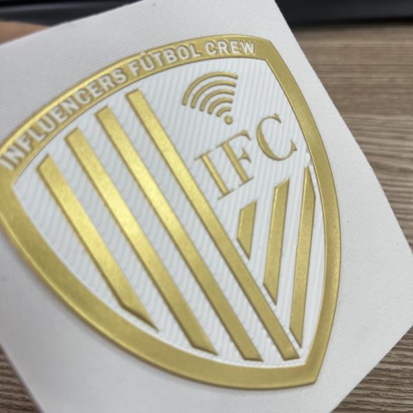 Custom 3D Raised Logo TPU Heat Transfer Patches For Clothing