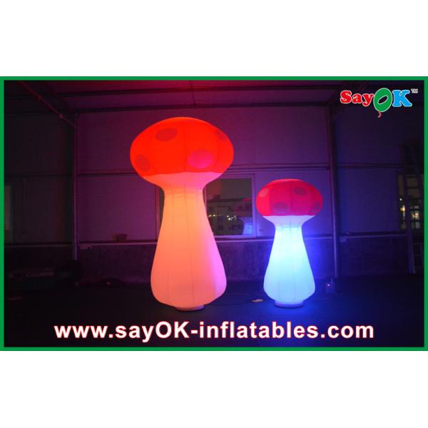 Гриб стоящего раздувного украшения освещения гигантский раздувной для крытого
