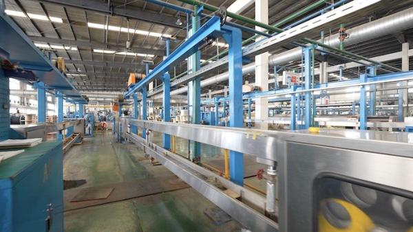 Línea de extrusión de un solo paso para la producción de hilos fotovoltaicos  200 m/min