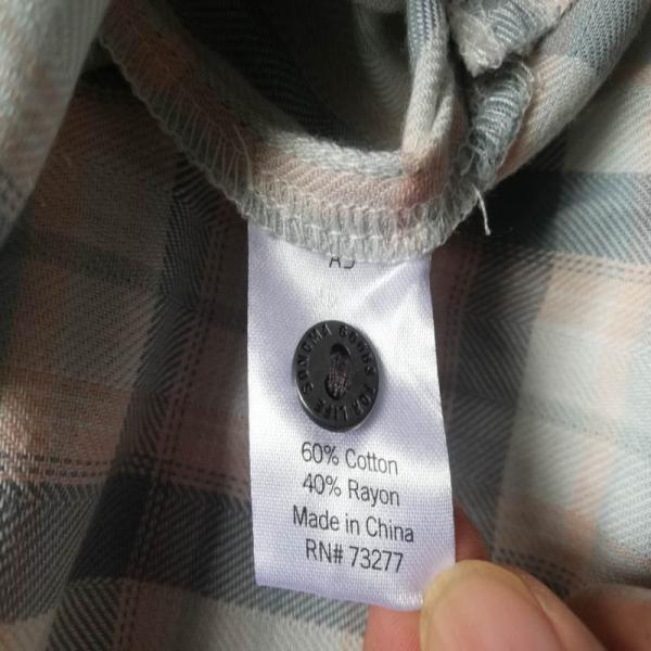 SONOMA Womens Plus Size Buffalo Plaid Shirt 60% Cotton 40% Polyester