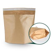 Brown Black Recycled Padded Mailer Durable Courier Paper Bags
