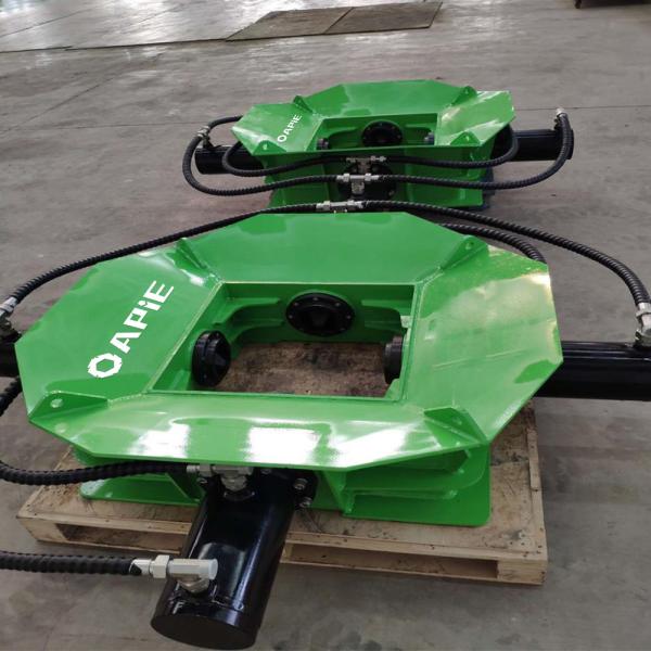 Crane hydraulique pour excavatrice montée sur le béton