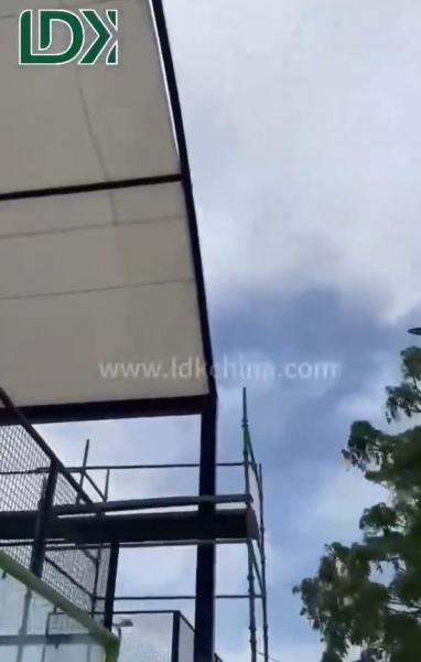 Year Round Padel Excellence Under A Retractable Protective Canopy