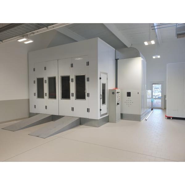 Car Auto Turbine Fans 16kw Vehicle Spray Booth Car Paint Booth