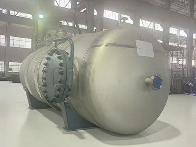 Corrosion Resistant Horizontal Stainless Steel Storage Tank for Global Industrial Applications