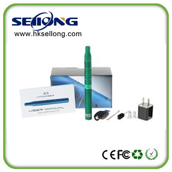 AGO G5 dry herb vaporizer pen vapor cigarettes kits dry herb atomizer LCD Display