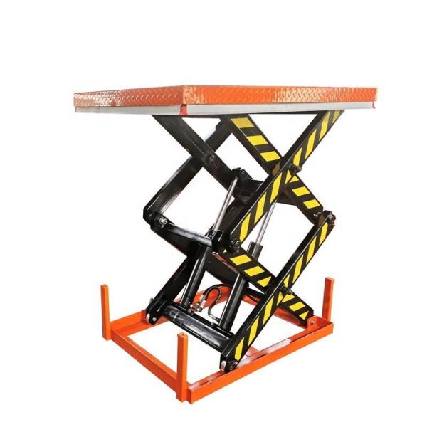 Electric Scissor Lift Platform 1 Ton Load Capacity Fixed Scissor Lift Tables