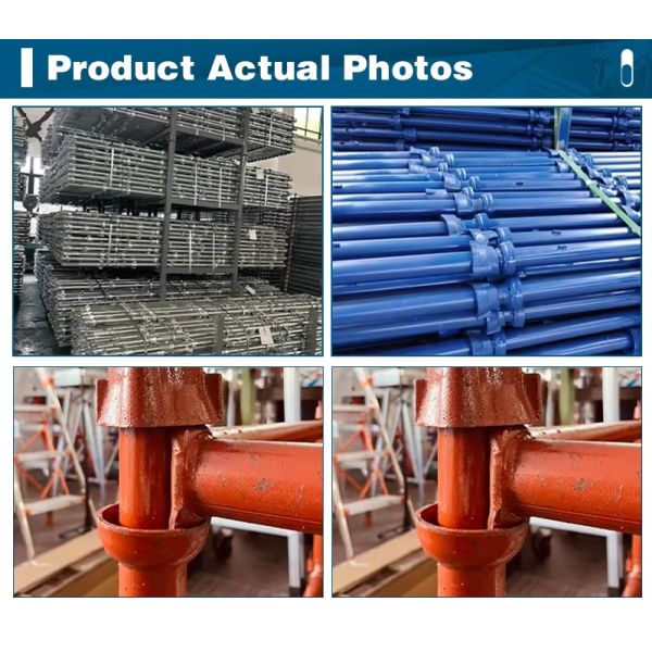 Customizable Quick-assembly 3.0m Upright Bowl-lock Scaffold System for Bridge and Tunnel Engineering