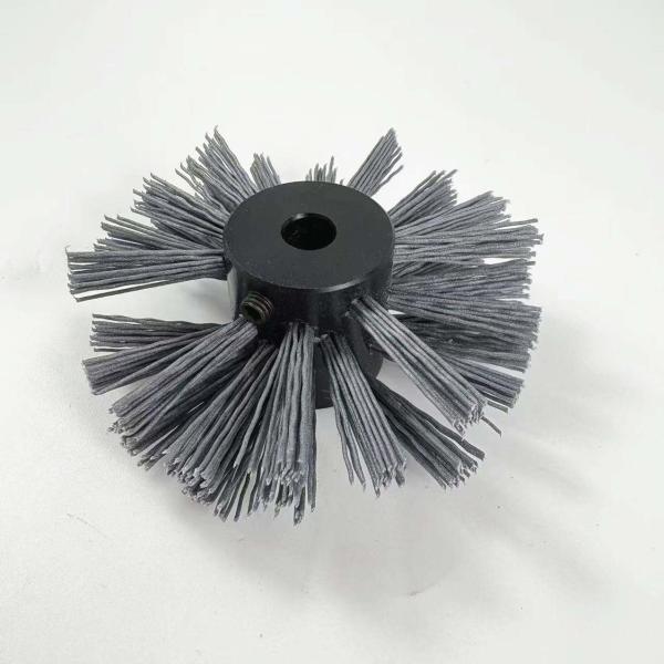 High Performance Nylon Carbon Abrasive Brush For Pipe Maintenance 32 - 300mm Diameter