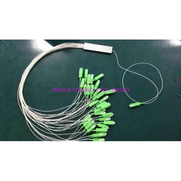 Стандарт ИЭК РОХС Телькордя зеленого цвета СМФ Сплиттер 1кс32 СК/АПК 1Мц ПЛК оптического волокна ФТТкс мини