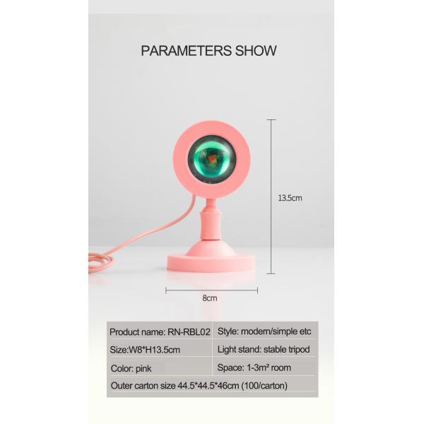 16 свет репроектора захода солнца USB DC5V мини RGB цветов с дистанционным управлением