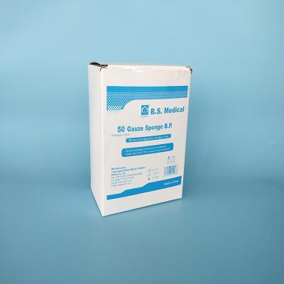 4x4 Gauze Pads Dressing Non Woven não estéril Gauze Swabs