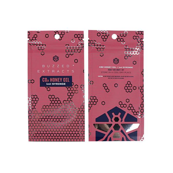 Custom Print Aluminium Foil Zipper Plastic Bags for Sponge Packing