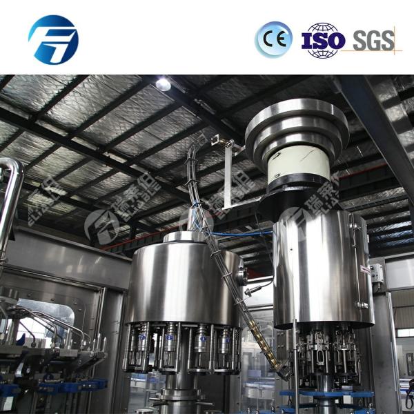 Automatic Glass Bottling Equipment Sparkling Drink Filling Machine CE TUV SGS ISO