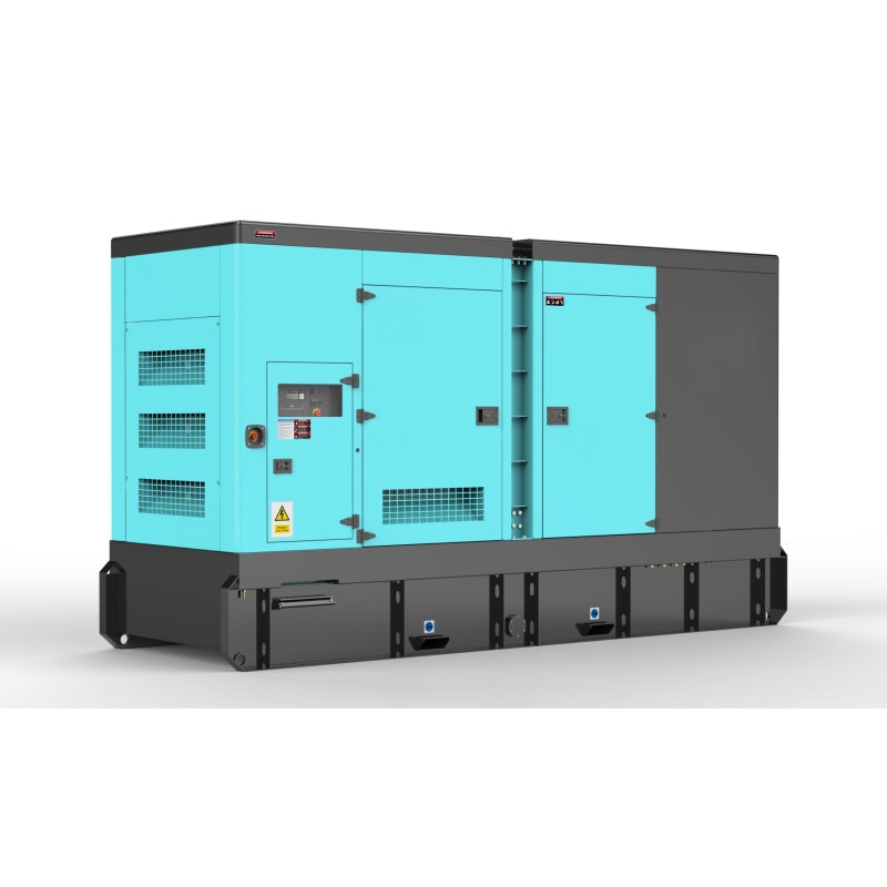 Elecrical Govering Open Diesel Generator , 175 Kva Water Cooled Genset With Doosan Engine