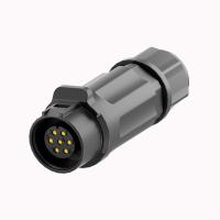 PA66 Nylon mâle femelle connecteur d'alimentation imperméable à l'eau Serrure vis soudé
