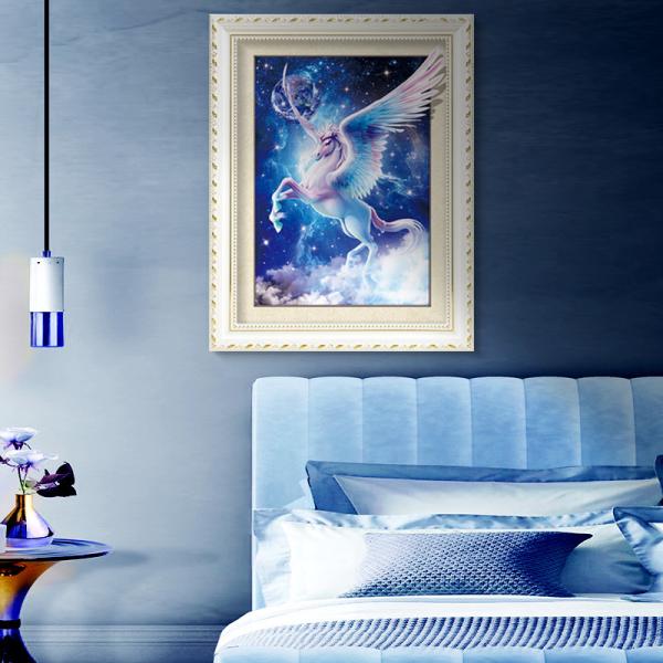 Stock Neuschwanstein Castle 3D Lenticular Living Room Painting Picture PET Printing