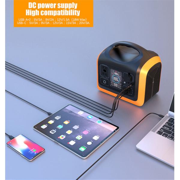 MPPT Controller LiFePO4 Battery 600w Solar Power Station Portable Solar Panel Power Bank