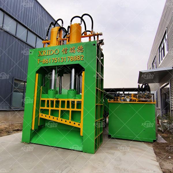 Cisaille hydraulique à portique Xrido 200-800T pour la coupe de métaux de rebut