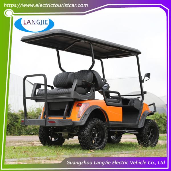 48V Electric Club Car 4 Seats Golf Buggy With CE Street Legal For Customer Satisfaction