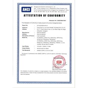 Dongguan Xin Xuyuan Electronic Technology Co., LTD Сертификации