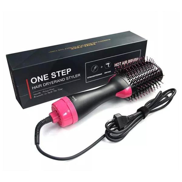Hot Air Rotating One Step Hair Dryer Brush For Home Use