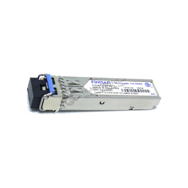 front-top-ftlf1318p3btl-datasheet OEM 1310nm Finisar SFP FTLF1318P3BTL Transceiver for Gigabit Ethernet