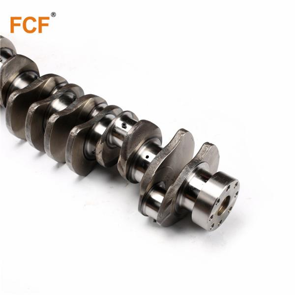 S6D108 Diesel Engine Crankshaft 6222-31-1110 For Excavator Forged Steel Material