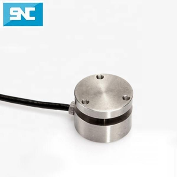 Cellule de charge de force de compression et de traction de type plaque circulaire Guangdong 100 kg-500 kg avec coefficient de température zéro ±0,2 % E.S./10°C