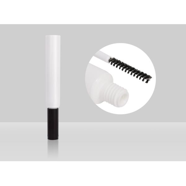 Empty PCR PE Custom Cosmetic Tubes D16mm Eye Lash Brush Tube