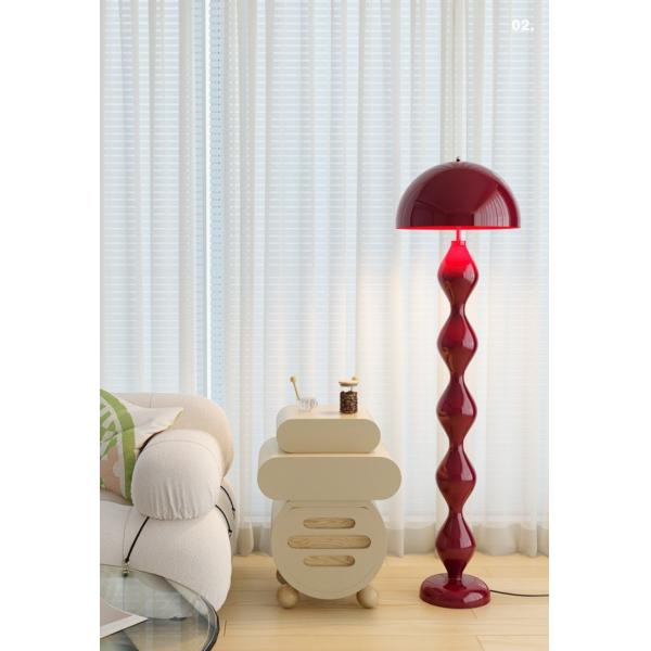 Ретро грибная напольная лампа Нордическая простая гостиная диван Выставочный зал Декоративные лампы