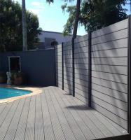 Panneaux de clôture en Wpc de jardin durable de style européen
