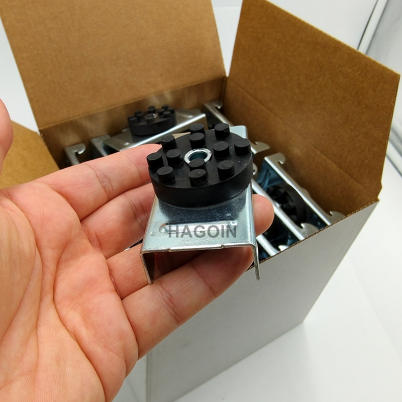 Drywall Resilient Sound Isolation Clip RSIC-1 Soundproof Clips for Deep Drywall Hat Furring Channel, Wall,Ceiling, Wood Stud