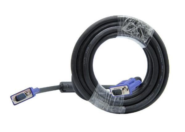 15PIN video de alta velocidade VGA ao homem do cabo de VGA ao homem 8mm para o sistema do CCTV
