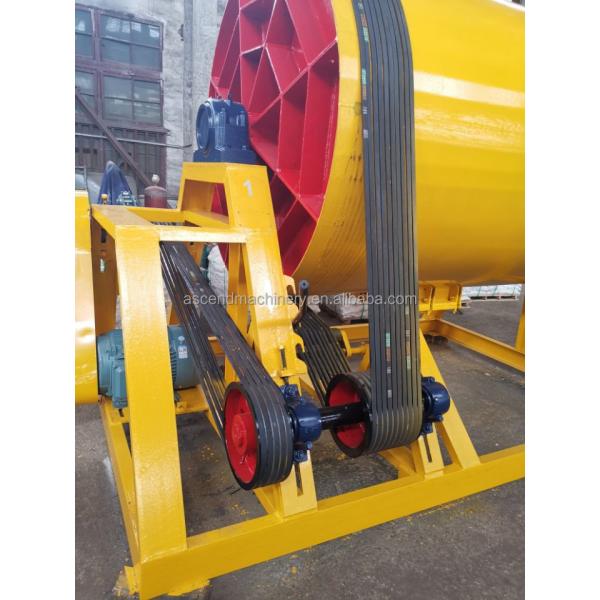 TCQ2100X2100 Глинистый древесный уголь Керамический мягкий шлифовальный завод Горное оборудование с эффективным объемом 6 7 8 кубических метров