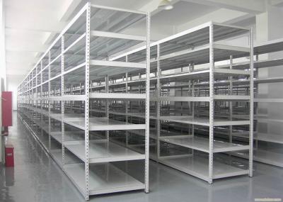 Sistema de estantes de aço de carga média, sistema de estantes de armazém ajustável